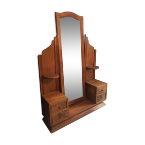 Meuble d'entrée coiffeuse avec