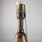 Lampe de table brutaliste en céramique et fer, années 1950 1 200 €