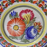 Numbered Henriot Quimper plate