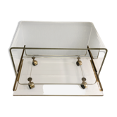 Hifi video plexiglass trolley