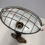 Enameled industrial lamp