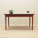 Table en palissandre, design danois, années 1970, production : Danemark