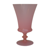 Vintage vase in pink opaline ht 16,8 cm ref 2019/17