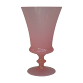 Vintage vase in pink opaline ht 16,8 cm ref 2019/17