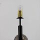 1980s Brass and Glass Floor Lamp, Restored