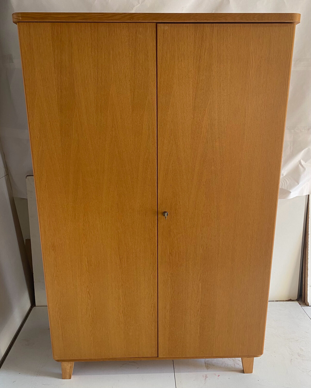 Vintage wardrobe feet compass