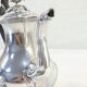 Theiere pourer in solid silver handle in ebene minerve martial fray 19th