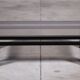 Wood and glass coffee table by Jean-Michel Wilmotte