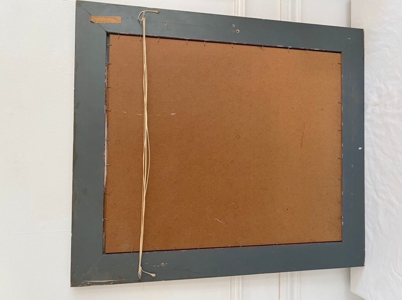 Antique gilded wood mirror 50x60cm