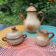 Stoneware coffee service