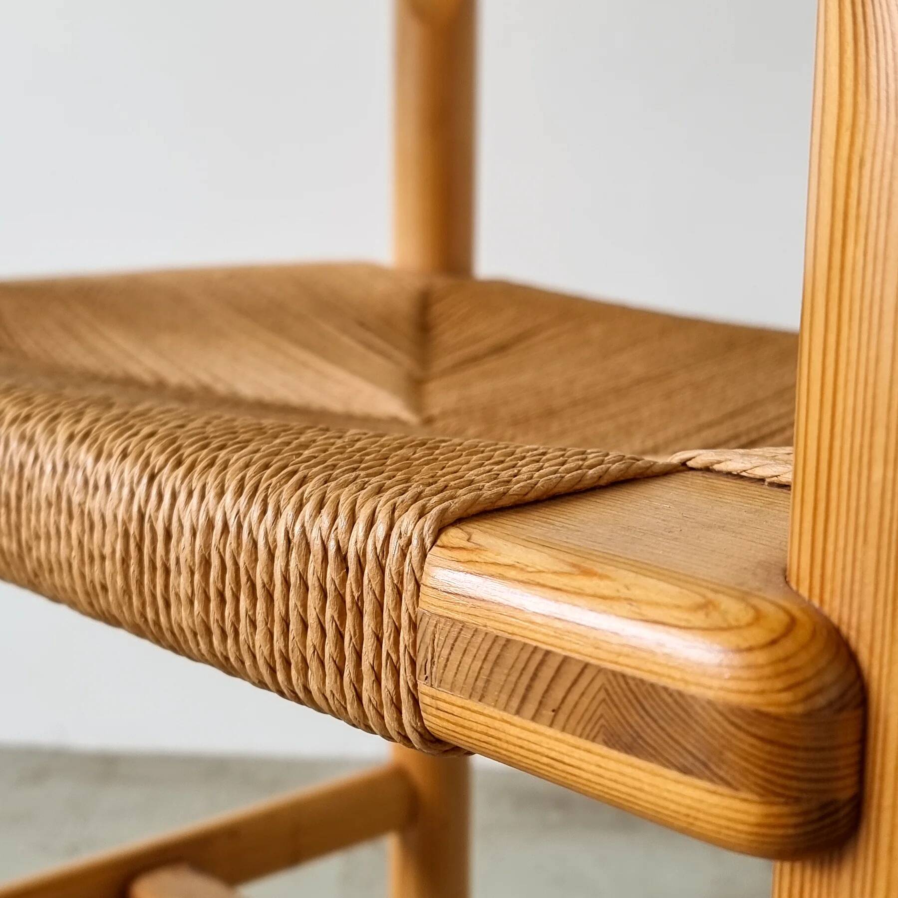 Dining chairs in pine wood by Rainer Daumiller - Set of 4
