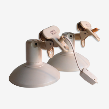 Set of 2 clamp lamps from Philips, Netherlands 1970