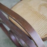 Wooden rocking chair and canning