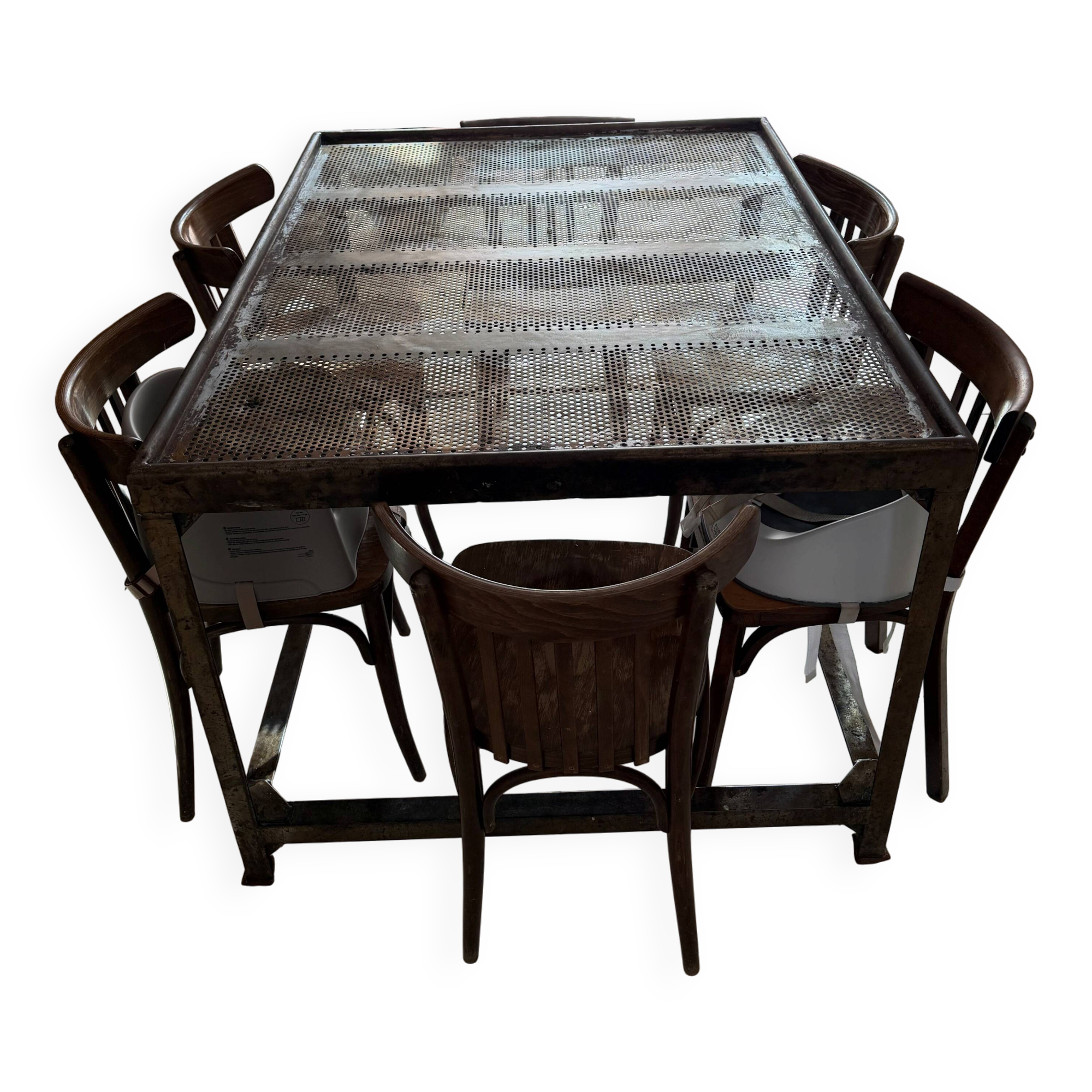 table de tri postale métalique