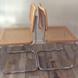 Pair of chairs Marcel Breuer Cesca B32