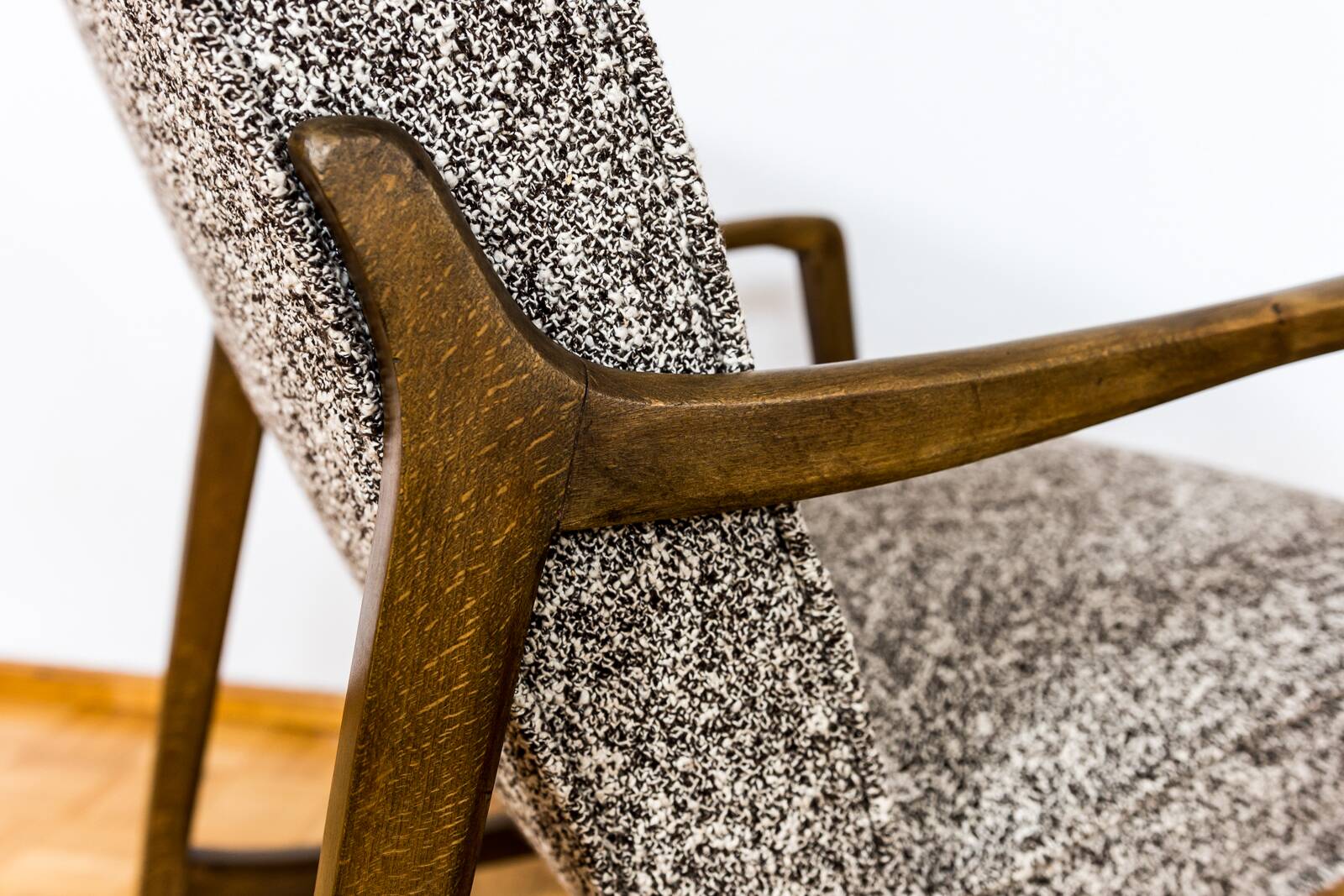 Kvadrat Customizable Pair Of Restored Mid Century Armchairs, 1960s