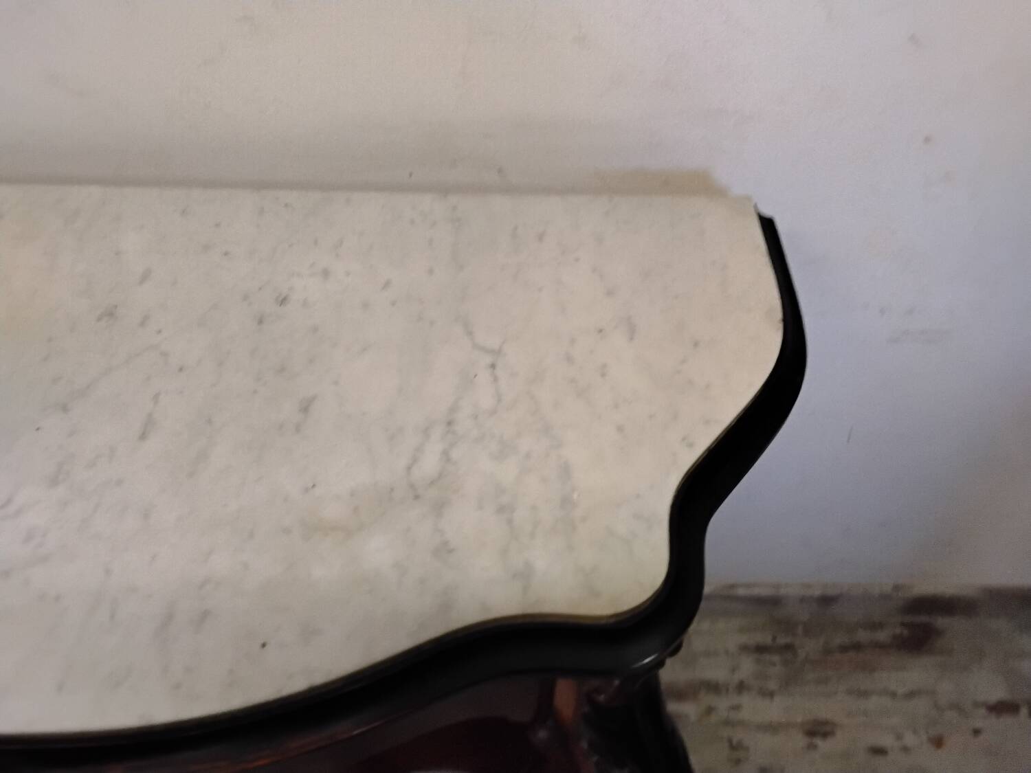 Console 19th Century in walnut