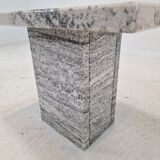 Side table in granite, 1980s