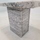 Side table in granite, 1980s