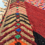 Carpet in wool and straw handmade 310 cm x 190 cm
