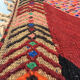 Carpet in wool and straw handmade 310 cm x 190 cm