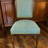 Directoire style chair – traditional upholstery