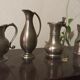 Lot de 4 miniatures en étain Rose Design International