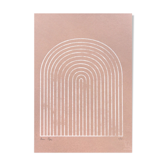 Sérigraphie en édition limitée, A3
