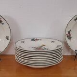 Set of 6 ceramic soup plates “villeroy and boch” “alt strassburg”