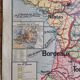 School map France Railways 1960