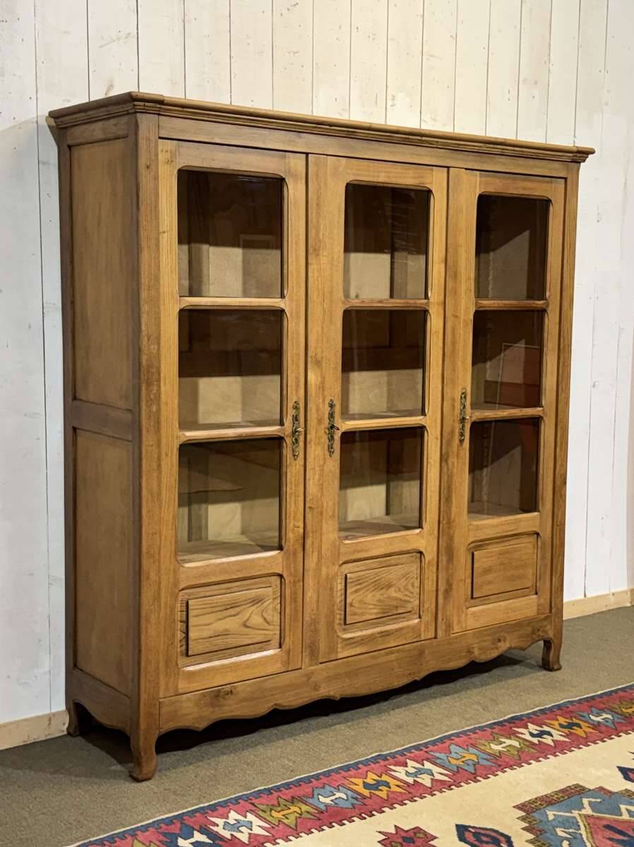 1950s school library in chestnut wood