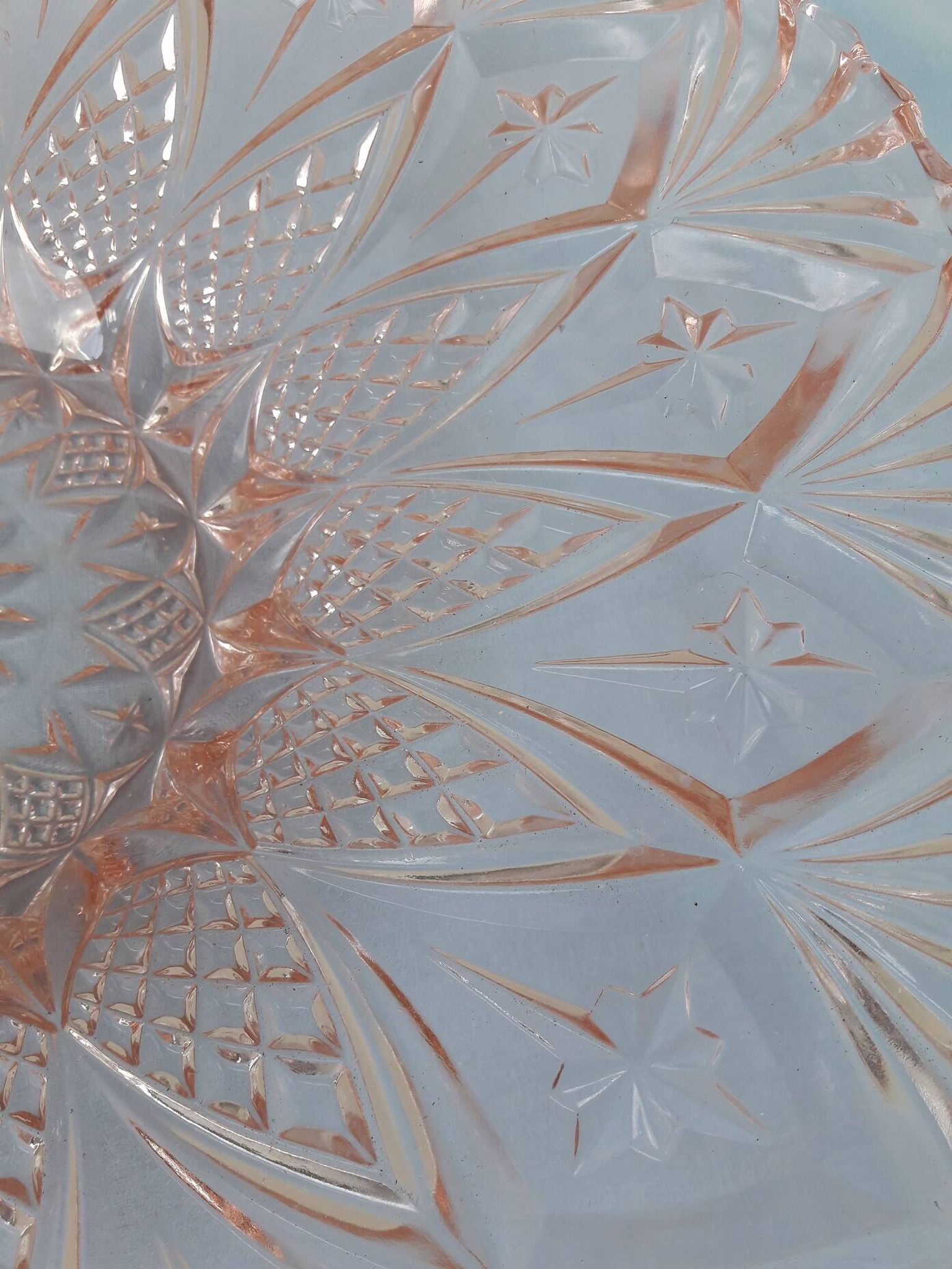 Cut glass bowl