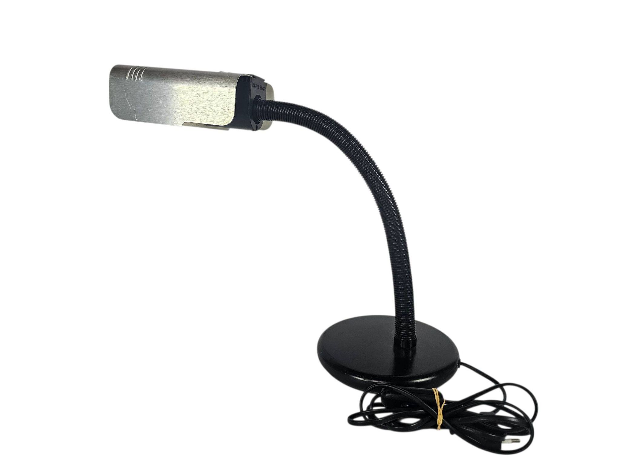 Lampe de bureau vintage italienne Targetti - Col de cygne - Réglable