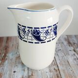 Ancien broc de toilette en faïence