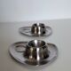 Vintage stainless steel egg cup
