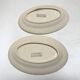 Many oval service dishes Moulin des Loups Hamage