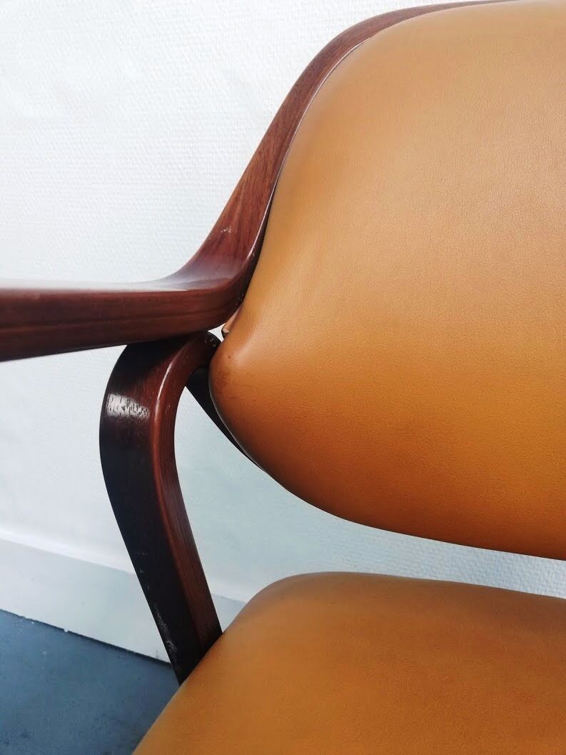 Set of 4 chairs 1105, Don Petitt, Knoll