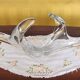 Large crystal fruit bowl Daum