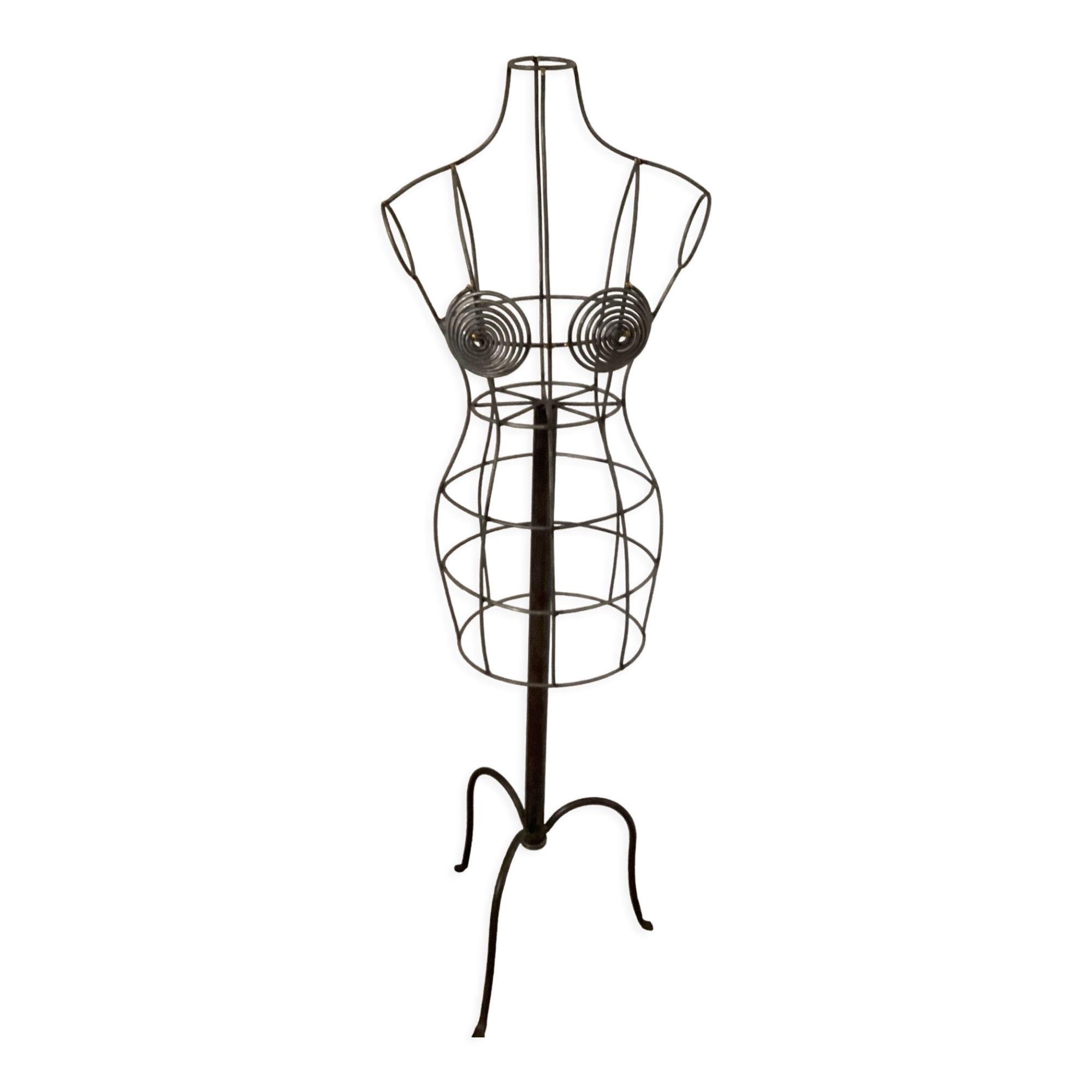 Wrought iron mannequin