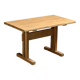 Solid pine table, Les Arcs, France.