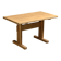 Solid pine table, Les Arcs, France.