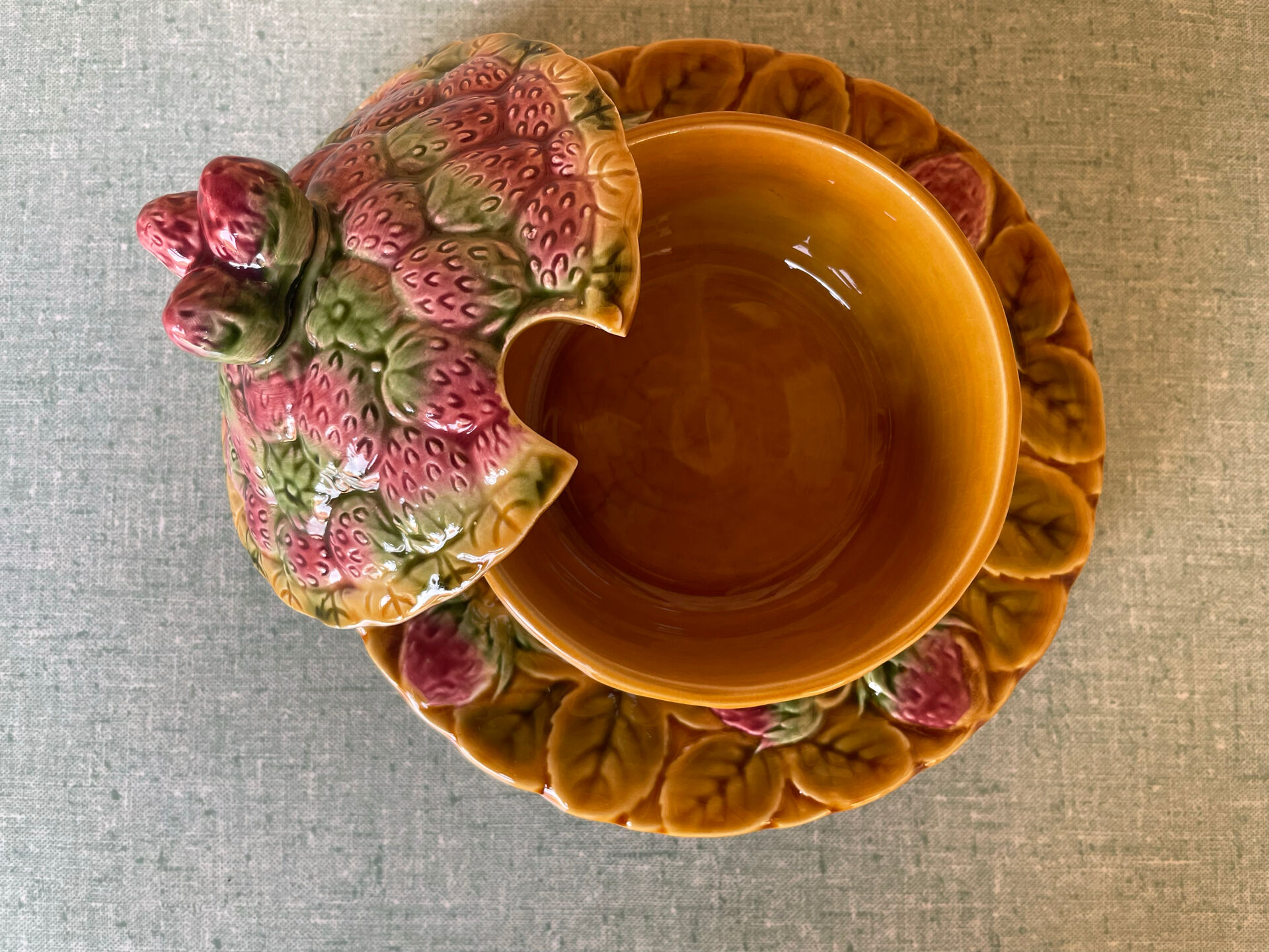 Dessert service Sarreguemines
