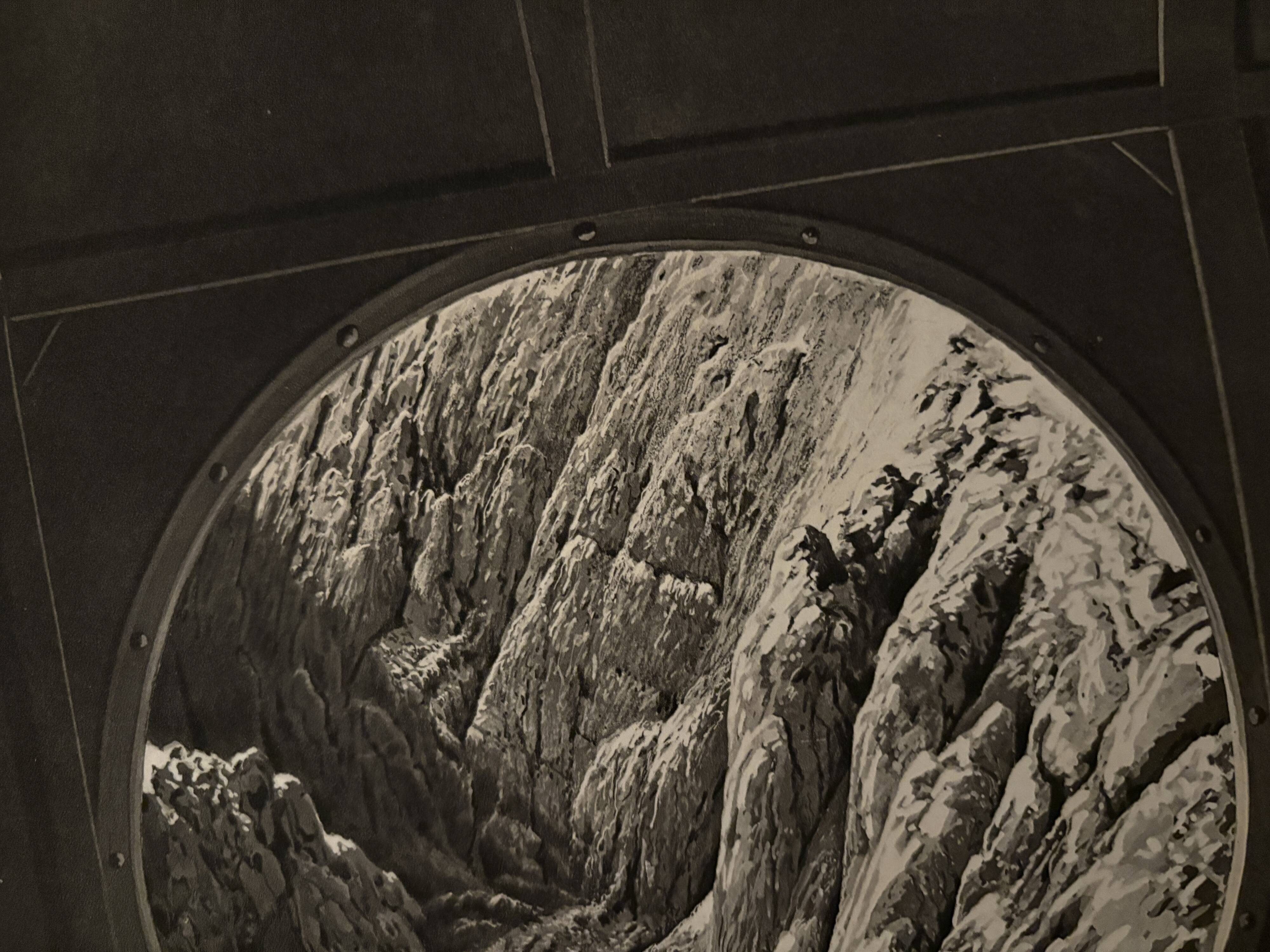 Ancienne illustration sur le sol lunaire - 1930