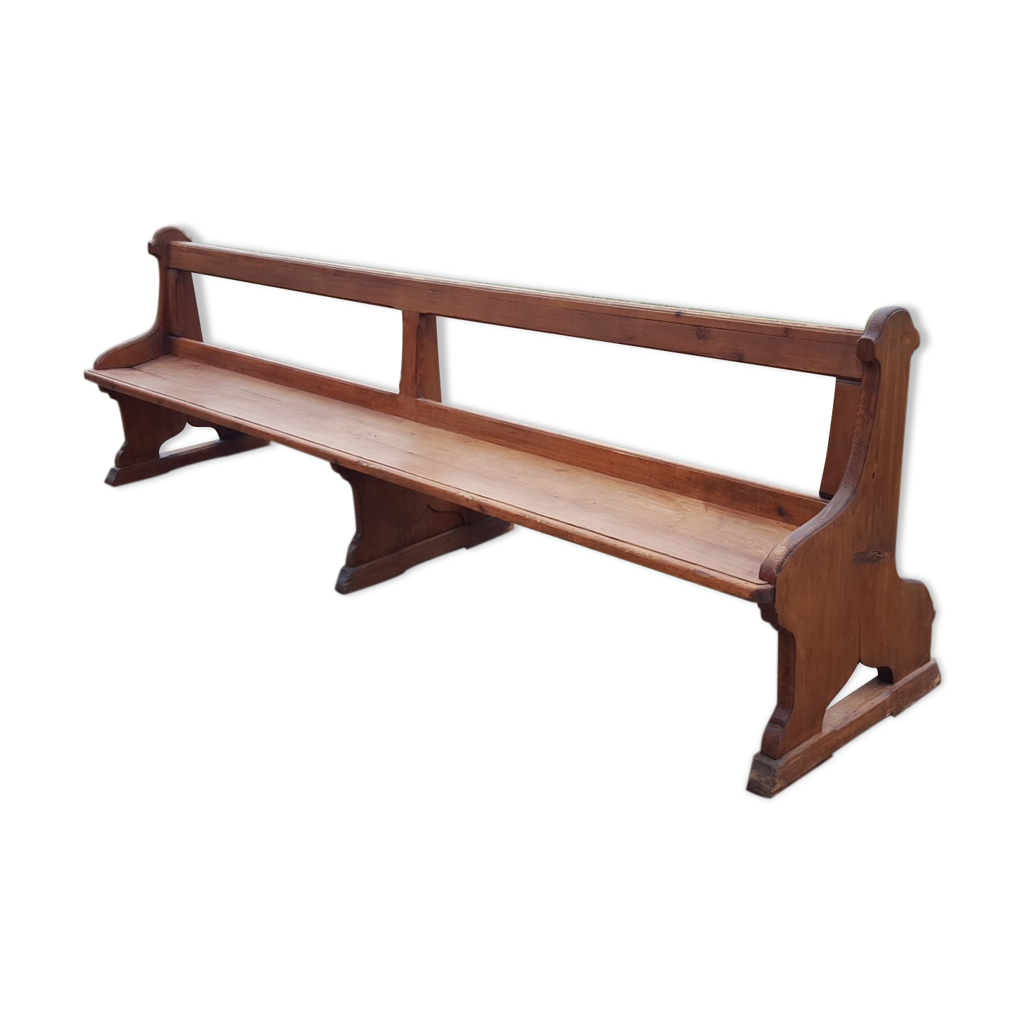 Old chapel bench