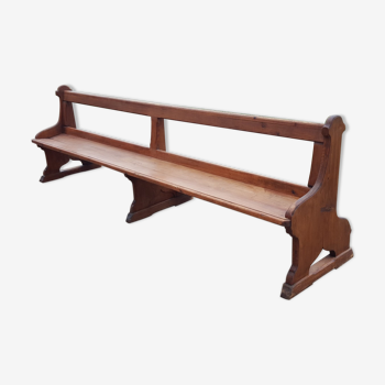 Banc de chapelle ancien