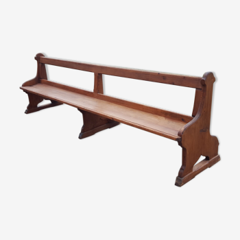 Old chapel bench