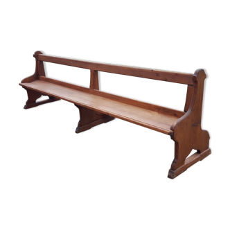 Old chapel bench