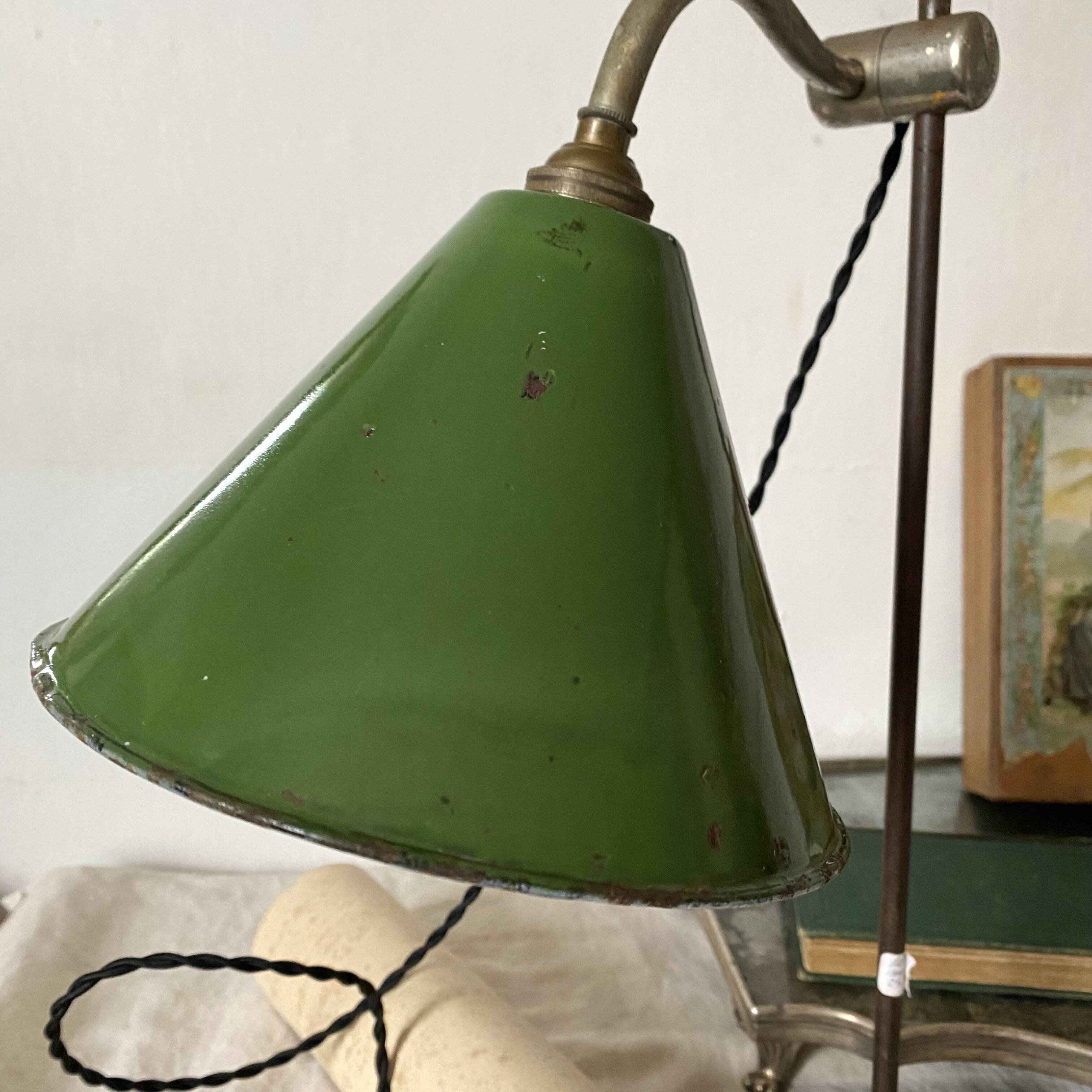 Monix workshop lamp, jeweller's lamp from the 1940s-50s.
