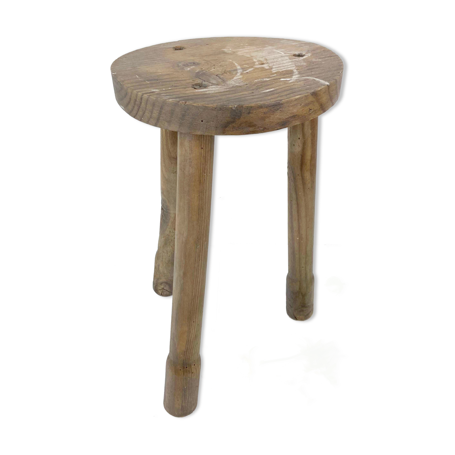 Tripod milking stool - field theme, nature