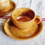 Set of 2 Faïence de Quimper chocolate cups